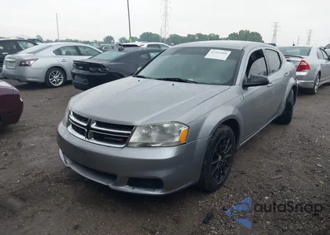 2013 Dodge Avenger Se from USA, damaged, VIN 1C3CDZAB4DN519281